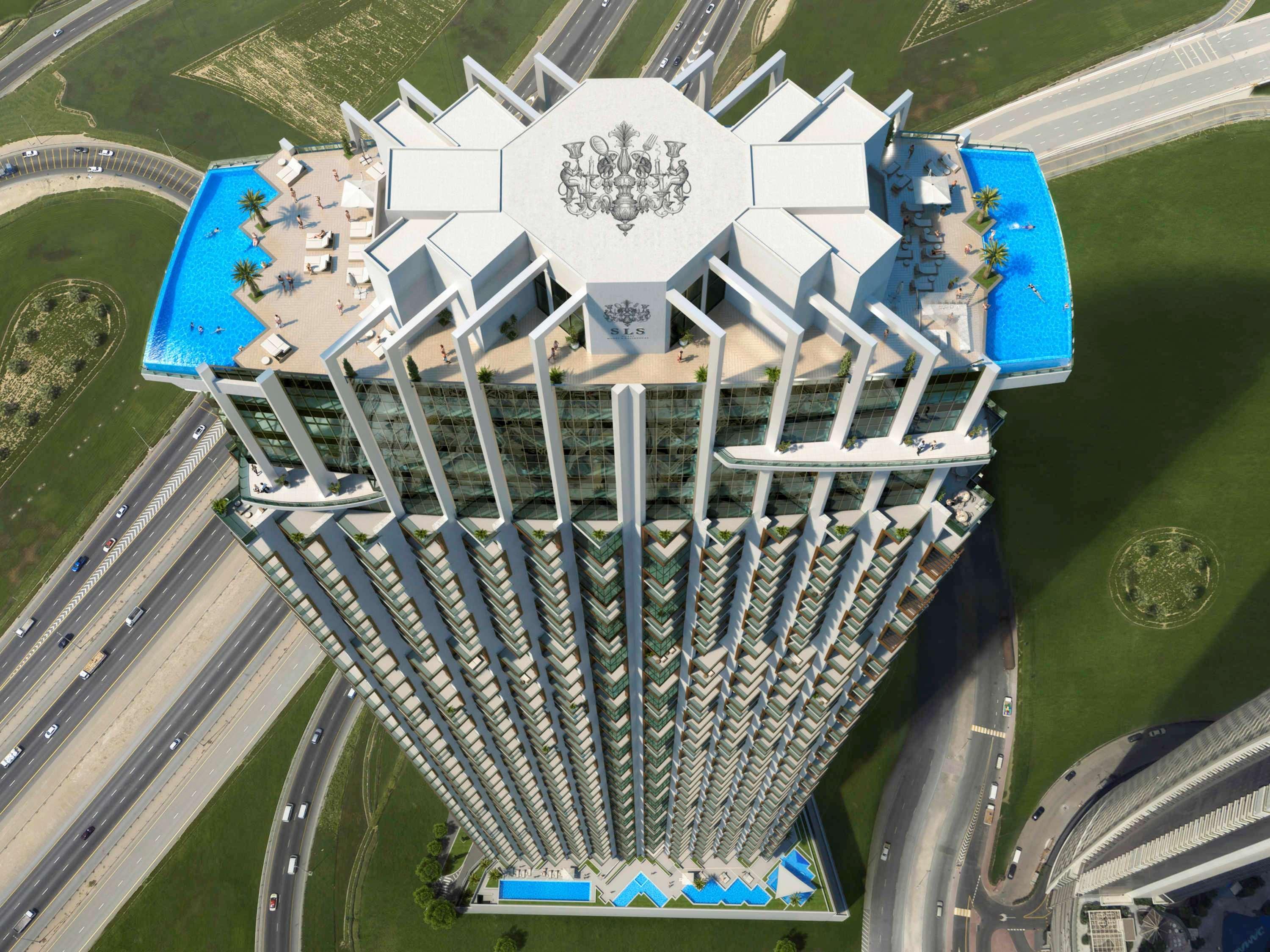 SLS Dubai Hotel&Residences Esterno foto